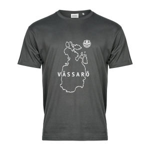 T-shirt Vässarö Mörk Grå